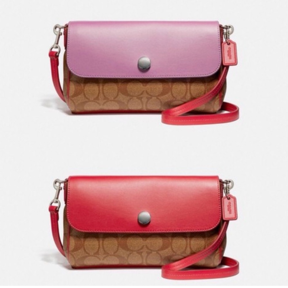Coach Signature 2 IN 1 Reversible Crossbody Bag